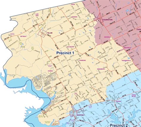Box 220. . Robertson county precinct map